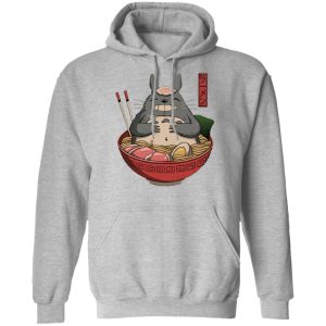 Sushi Totoro - Totoro in the Ramen Bowl Hoodie-Apparel, Hoodie, My Neighbor Totoro, Sushi Totoro