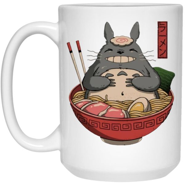 My Neighbour Totoro - Totoro in the Ramen Bowl Mug-House Decor, Mug, My Neighbor Totoro, My Neighbour Totoro