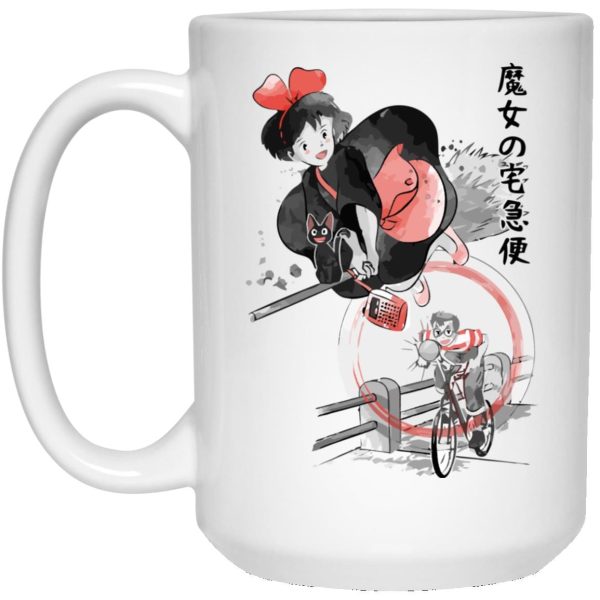 Kiki's Delivery Service - Kiki’s Delivery Service – Kiki & Tombo Mug-Accessories, House Decor, Kiki's Delivery Service, Mug