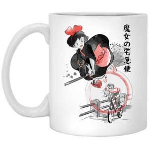 Kiki's Delivery Service - Kiki’s Delivery Service – Kiki & Tombo Mug-Accessories, House Decor, Kiki's Delivery Service, Mug