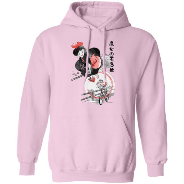 Kiki's Delivery Service Cat Name - Kiki’s Delivery Service – Kiki & Tombo Hoodie-Apparel, Hoodie, Kiki's Delivery Service, Kiki's Delivery Service Cat Name