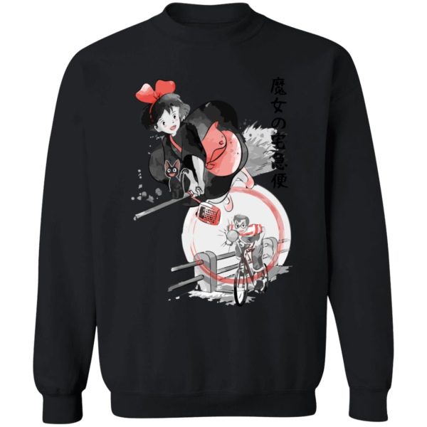 Kiki's Delivery Service Cast - Kiki’s Delivery Service – Kiki & Tombo Sweatshirt-Apparel, Kiki's Delivery Service, Kiki's Delivery Service Cast, Sweatshirt