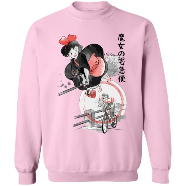 Kiki's Delivery Service Cast - Kiki’s Delivery Service – Kiki & Tombo Sweatshirt-Apparel, Kiki's Delivery Service, Kiki's Delivery Service Cast, Sweatshirt