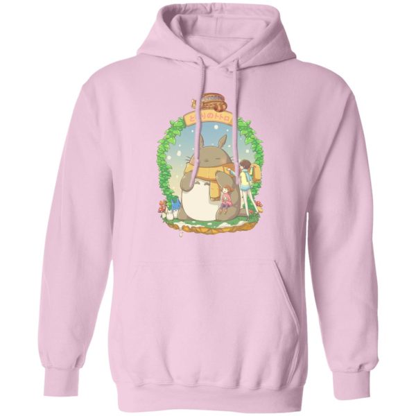 Totoro Wearing a Scarf Hoodie-Apparel, Hoodie, My Neighbor Totoro