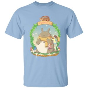 My Friend Totoro - Totoro Wearing a Scarf T Shirt-Apparel, My Friend Totoro, My Neighbor Totoro, Tshirt