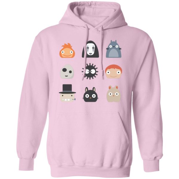 Totoro Onesie - Ghibli Studio Characters Chibi Hoodie-Apparel, Hoodie, Howl's Moving Castle, kaonashi, Kiki's Delivery Service, My Neighbor Totoro, no face, ponyo, princess mononoke, Spirited Away, Totoro Onesie