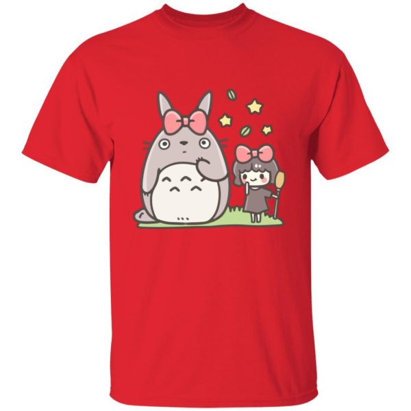 My Neighbor Totoro Cat Bus - Totoro and Kiki T Shirt-Apparel, Kiki's Delivery Service, My Neighbor Totoro, My Neighbor Totoro Cat Bus, Tshirt