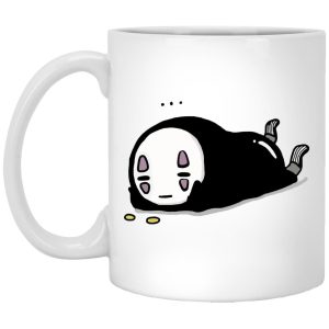 Spirited Away Online - No Face Kaonashi Lying Mug-House Decor, kaonashi, Mug, no face, Spirited Away, Spirited Away Online