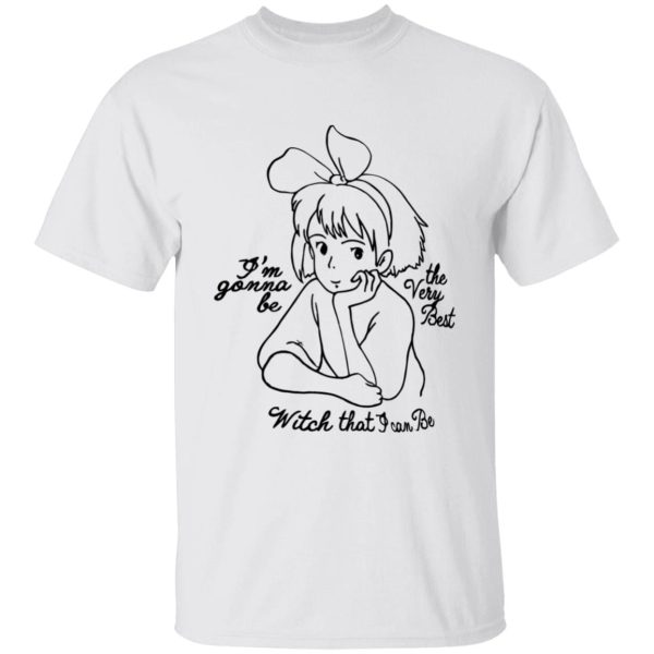 Kiki's Delivery Service Anime - Kiki’s Delivery Service – Kiki the Best Witch T Shirt Unisex-Apparel, Kiki's Delivery Service, Kiki's Delivery Service Anime, Tshirt