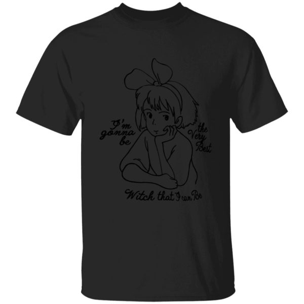 Kiki's Delivery Service Anime - Kiki’s Delivery Service – Kiki the Best Witch T Shirt Unisex-Apparel, Kiki's Delivery Service, Kiki's Delivery Service Anime, Tshirt