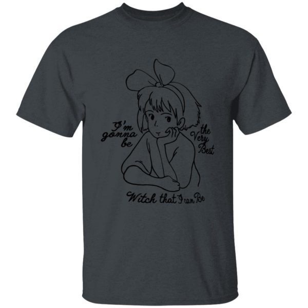 Kiki's Delivery Service Anime - Kiki’s Delivery Service – Kiki the Best Witch T Shirt Unisex-Apparel, Kiki's Delivery Service, Kiki's Delivery Service Anime, Tshirt