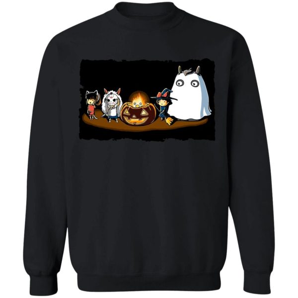 Watch Totoro - Ghibli Studio – Halloween Funny Party Sweatshirt Unisex-Apparel, Kiki's Delivery Service, My Neighbor Totoro, princess mononoke, Spirited Away, Sweatshirt, Watch Totoro