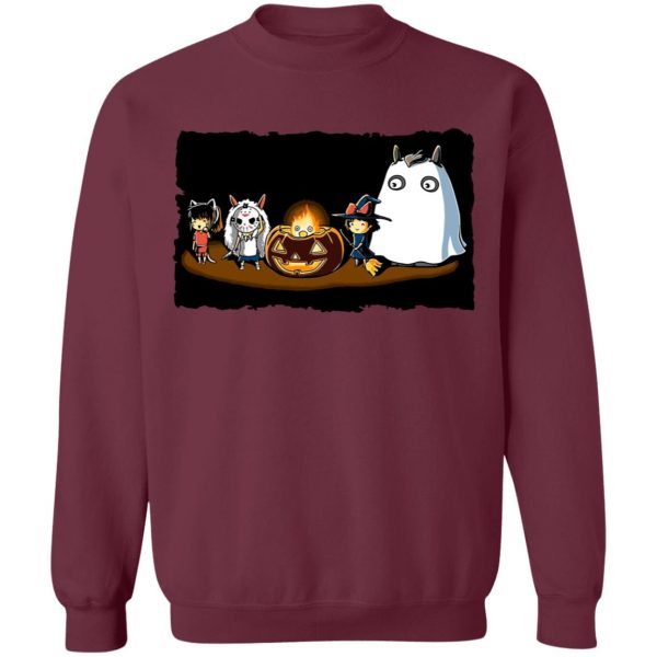 Watch Totoro - Ghibli Studio – Halloween Funny Party Sweatshirt Unisex-Apparel, Kiki's Delivery Service, My Neighbor Totoro, princess mononoke, Spirited Away, Sweatshirt, Watch Totoro