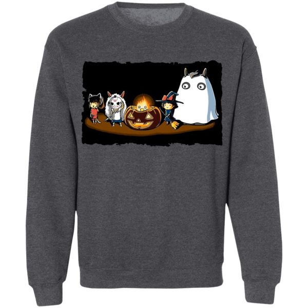 Watch Totoro - Ghibli Studio – Halloween Funny Party Sweatshirt Unisex-Apparel, Kiki's Delivery Service, My Neighbor Totoro, princess mononoke, Spirited Away, Sweatshirt, Watch Totoro