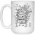 Howl's Moving Castle Sketch Mug 15Oz