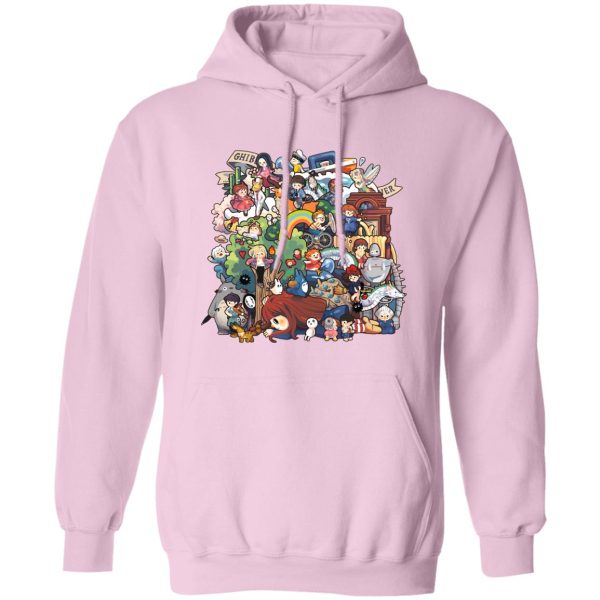 Ghibli Studio All Characters Hoodie-Apparel, Hoodie