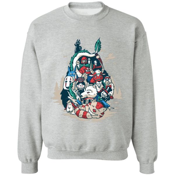 Satsuki Totoro - Ghibli universe in Totoro Shape Sweatshirt-Apparel, My Neighbor Totoro, Satsuki Totoro, Sweatshirt