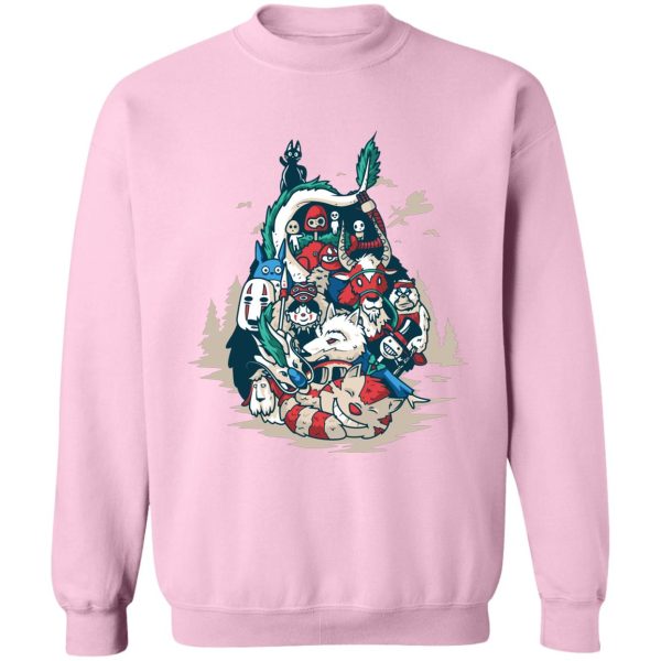 Satsuki Totoro - Ghibli universe in Totoro Shape Sweatshirt-Apparel, My Neighbor Totoro, Satsuki Totoro, Sweatshirt