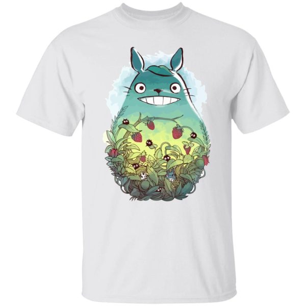 Totoro Shirt - My Neighbor Totoro – Green Garden T Shirt-Apparel, My Neighbor Totoro, Totoro Shirt, Tshirt