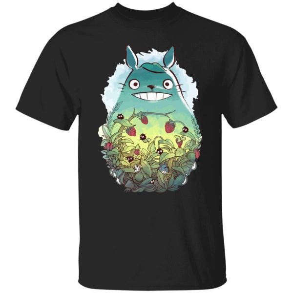 Totoro Shirt - My Neighbor Totoro – Green Garden T Shirt-Apparel, My Neighbor Totoro, Totoro Shirt, Tshirt