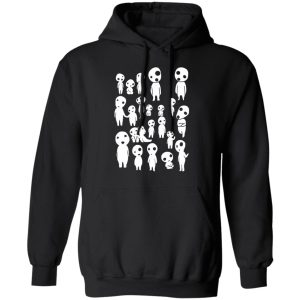 Princess Mononoke Tree Spirits - Princess Mononoke – Tree Spirits Hoodie-Apparel, Hoodie, princess mononoke, Princess Mononoke Tree Spirits