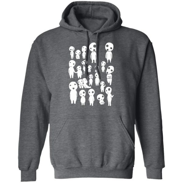 Princess Mononoke Tree Spirits - Princess Mononoke – Tree Spirits Hoodie-Apparel, Hoodie, princess mononoke, Princess Mononoke Tree Spirits