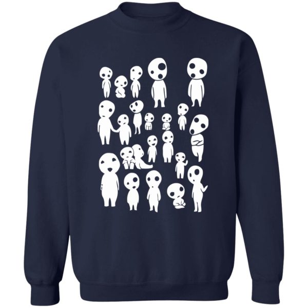 Anime Film Princess Mononoke - Princess Mononoke – Tree Spirits Sweatshirt-Anime Film Princess Mononoke, Apparel, princess mononoke, Sweatshirt