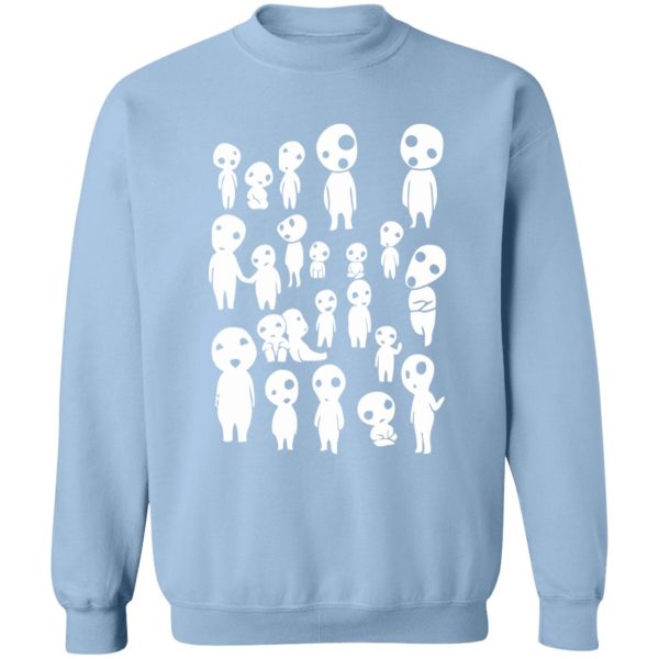 Anime Film Princess Mononoke - Princess Mononoke – Tree Spirits Sweatshirt-Anime Film Princess Mononoke, Apparel, princess mononoke, Sweatshirt