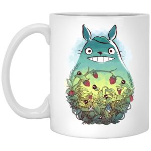 Sushi Totoro - My Neighbor Totoro – Green Garden Mug-Accessories, House Decor, Mug, My Neighbor Totoro, Sushi Totoro