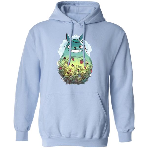 Japanese Totoro Plush - My Neighbor Totoro – Green Garden Hoodie-Apparel, Hoodie, Japanese Totoro Plush, My Neighbor Totoro