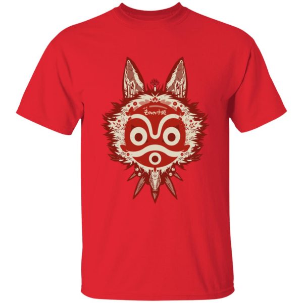 Princess Mononoke Tree Spirits - Princess Mononoke Mask T Shirt Unisex-Apparel, princess mononoke, Princess Mononoke Tree Spirits, Tshirt