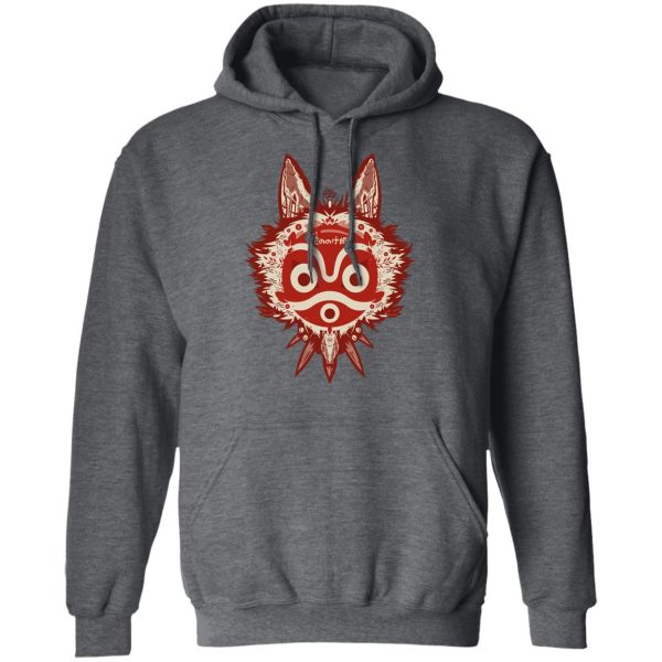 Ashitaka Princess Mononoke - Princess Mononoke Mask Hoodie Unisex-Apparel, Ashitaka Princess Mononoke, Hoodie, princess mononoke