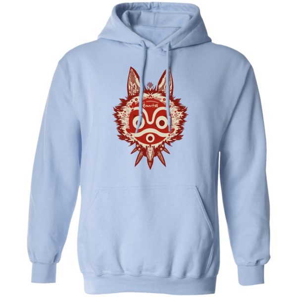 Ashitaka Princess Mononoke - Princess Mononoke Mask Hoodie Unisex-Apparel, Ashitaka Princess Mononoke, Hoodie, princess mononoke