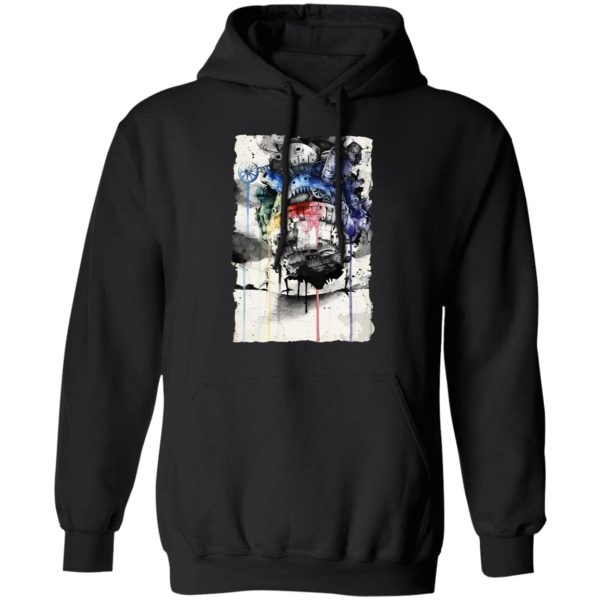 Calcifer Howl's Moving Castle - Howl’s Moving Castle Impressionism Hoodie-Apparel, Calcifer Howl's Moving Castle, Hoodie, Howl's Moving Castle