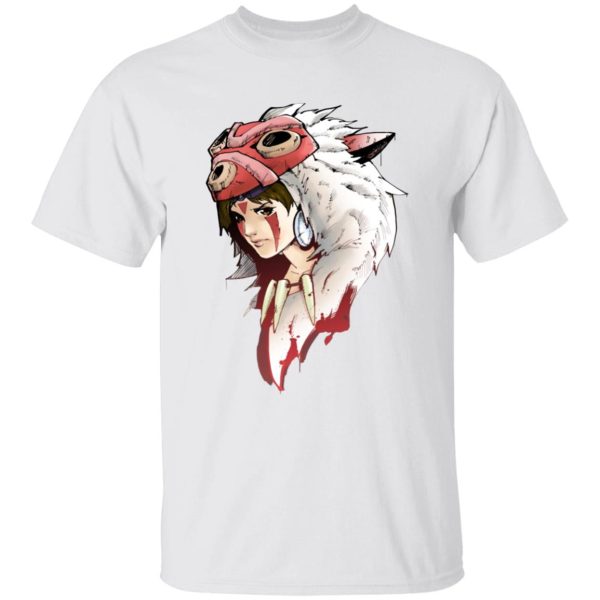 Tree Spirits Princess Mononoke - Angry Princess Mononoke T Shirt-Apparel, princess mononoke, Tree Spirits Princess Mononoke, Tshirt