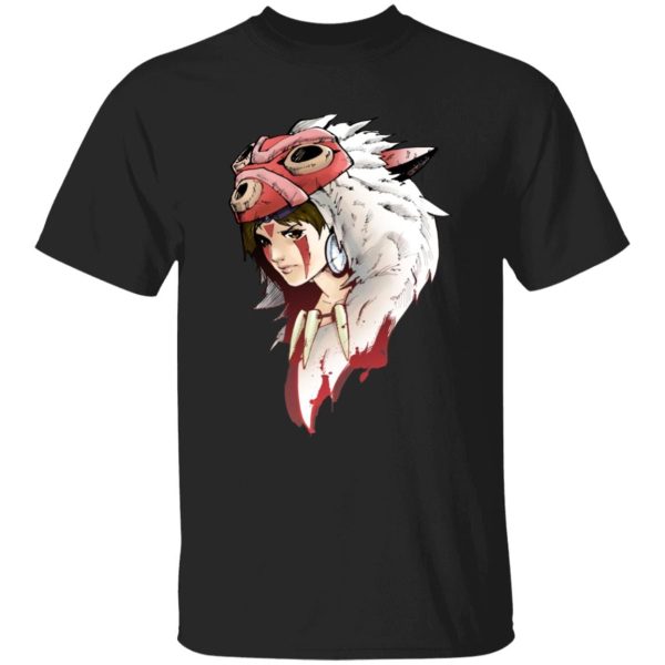 Tree Spirits Princess Mononoke - Angry Princess Mononoke T Shirt-Apparel, princess mononoke, Tree Spirits Princess Mononoke, Tshirt