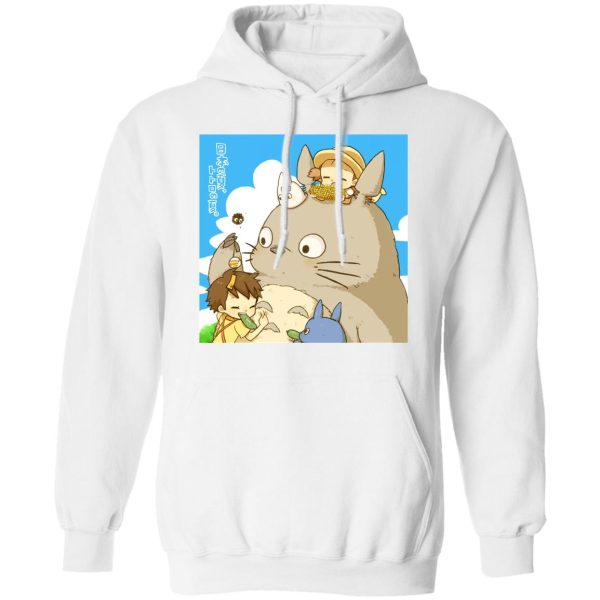 Watch Totoro - Totoro Family and Friends Hoodie-Apparel, Hoodie, My Neighbor Totoro, Watch Totoro