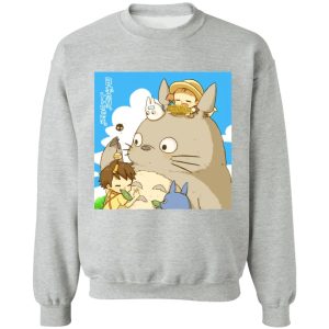 Totoro Onesie - Totoro Family and Friends Sweatshirt-Apparel, My Neighbor Totoro, Sweatshirt, Totoro Onesie