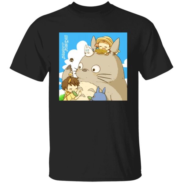 Totoro Meaning - Totoro Family and Friends T Shirt-Apparel, My Neighbor Totoro, Totoro Meaning, Tshirt