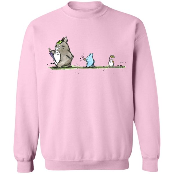 My Neighbor Totoro Wallpaper - Totoro Family Parade Sweatshirt-Apparel, My Neighbor Totoro, My Neighbor Totoro Wallpaper, Sweatshirt