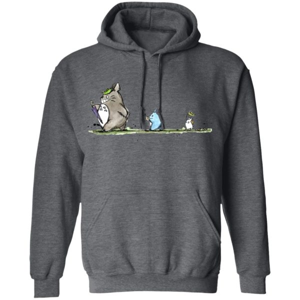 Totoro Anime - Totoro Family Parade Hoodie-Apparel, Hoodie, My Neighbor Totoro, Totoro Anime