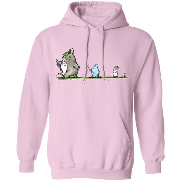 Totoro Anime - Totoro Family Parade Hoodie-Apparel, Hoodie, My Neighbor Totoro, Totoro Anime