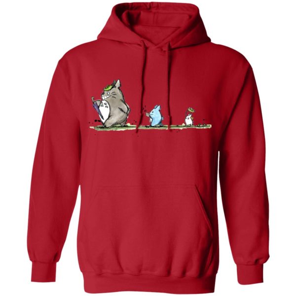 Totoro Anime - Totoro Family Parade Hoodie-Apparel, Hoodie, My Neighbor Totoro, Totoro Anime