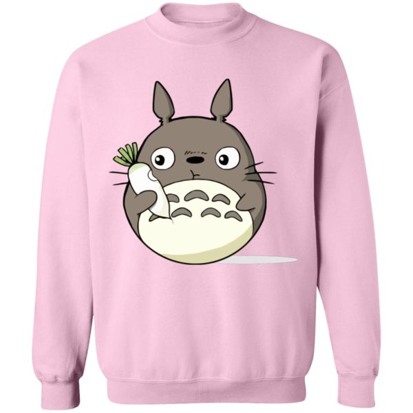 My Neighbor Totoro Japanese - Totoro Eating Turnip Sweatshirt-Apparel, My Neighbor Totoro, My Neighbor Totoro Japanese, Sweatshirt