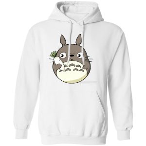 Totoro - Totoro Eating Turnip Hoodie-Apparel, Hoodie, My Neighbor Totoro, Totoro