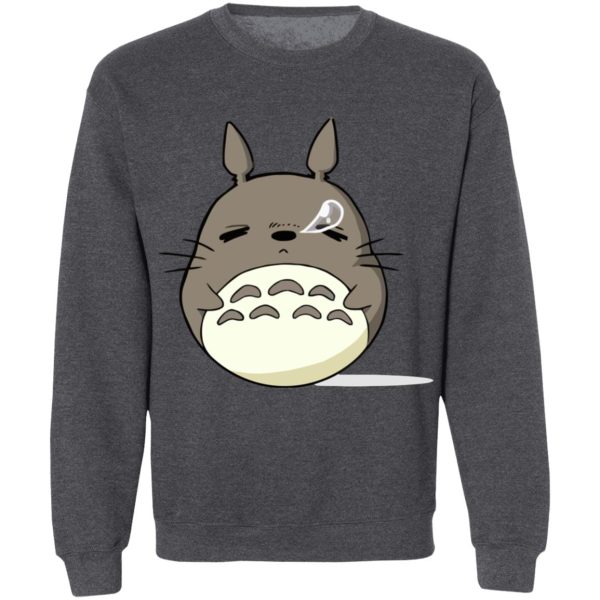 Totoro Plush Toy - Sleepy Totoro Sweatshirt-Apparel, My Neighbor Totoro, Sweatshirt, Totoro Plush Toy