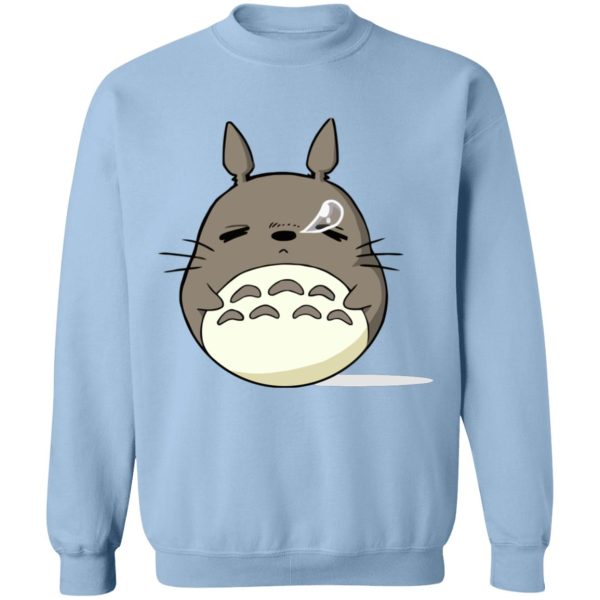 Totoro Plush Toy - Sleepy Totoro Sweatshirt-Apparel, My Neighbor Totoro, Sweatshirt, Totoro Plush Toy