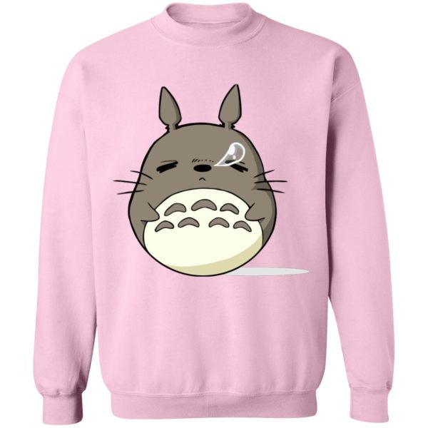 Totoro Plush Toy - Sleepy Totoro Sweatshirt-Apparel, My Neighbor Totoro, Sweatshirt, Totoro Plush Toy