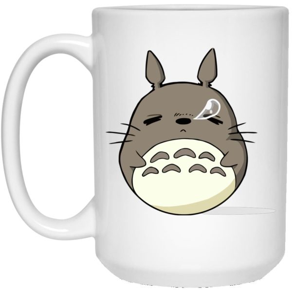 Totoro Shortbread Cookies - Sleepy Totoro Mug-Accessories, House Decor, Mug, My Neighbor Totoro, Totoro Shortbread Cookies