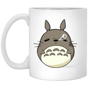 Totoro Shortbread Cookies - Sleepy Totoro Mug-Accessories, House Decor, Mug, My Neighbor Totoro, Totoro Shortbread Cookies